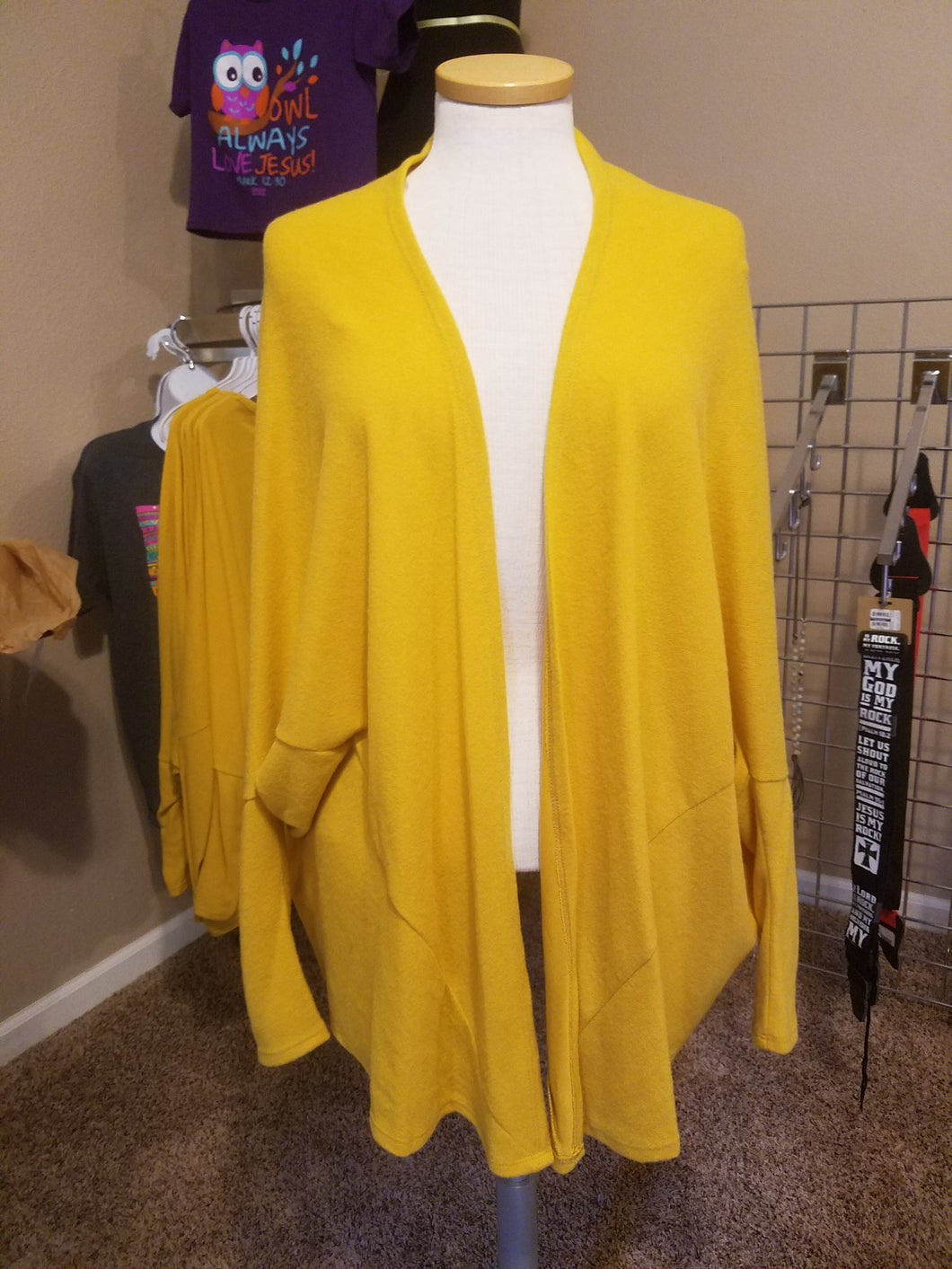 Mustard Cardigan