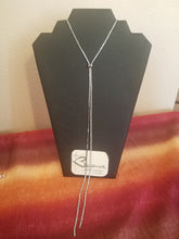 Clear Stone Bolo Necklace