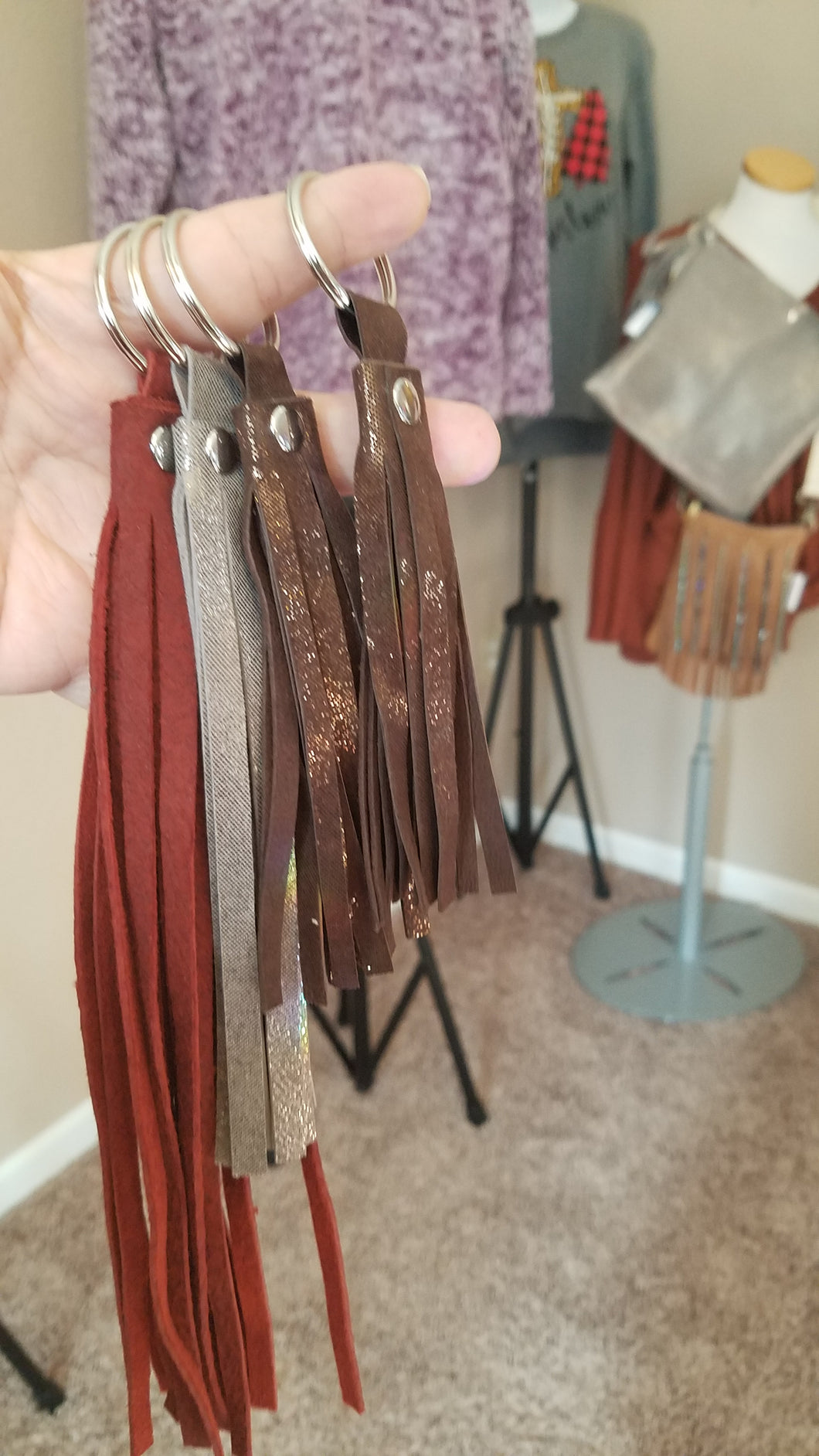 Leather Keyrings