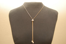 Teardrop Slider Necklace