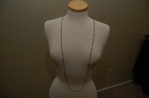 Black Chain Necklace