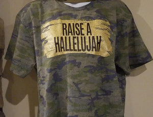 Raise a Hallelujah Adult T-shirt