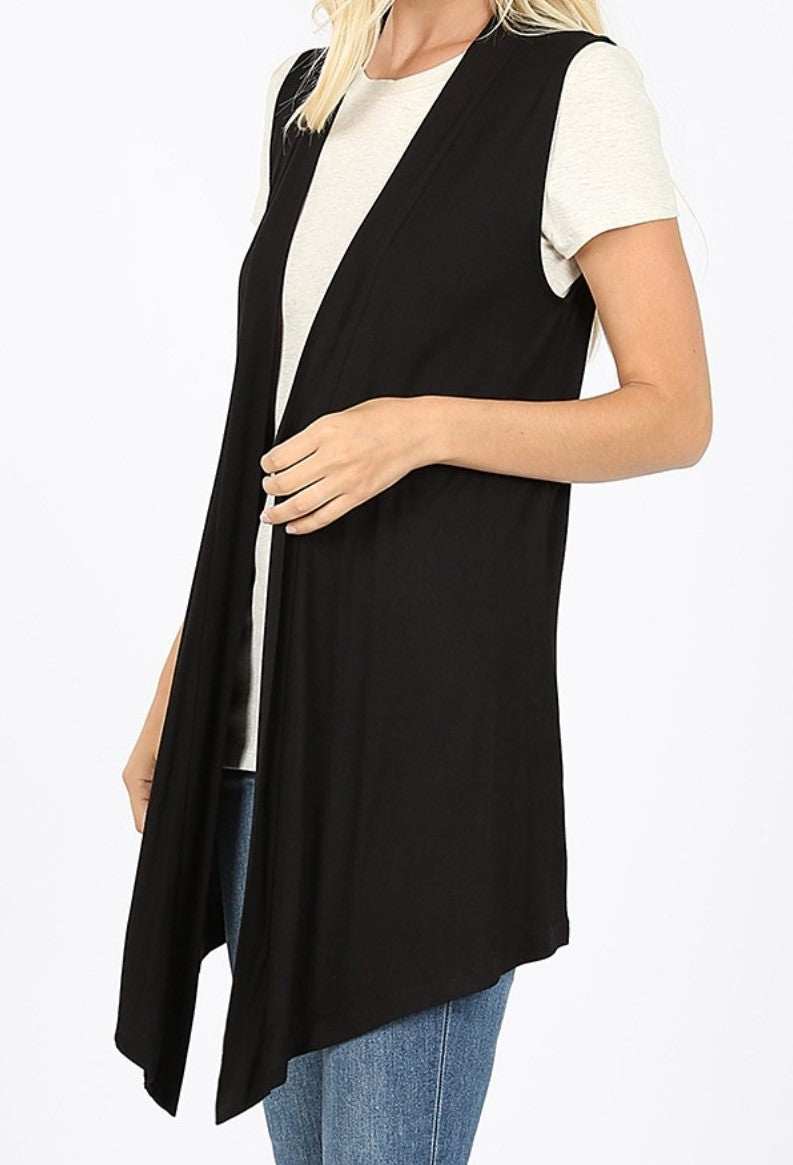 Sleeveless Cardigan